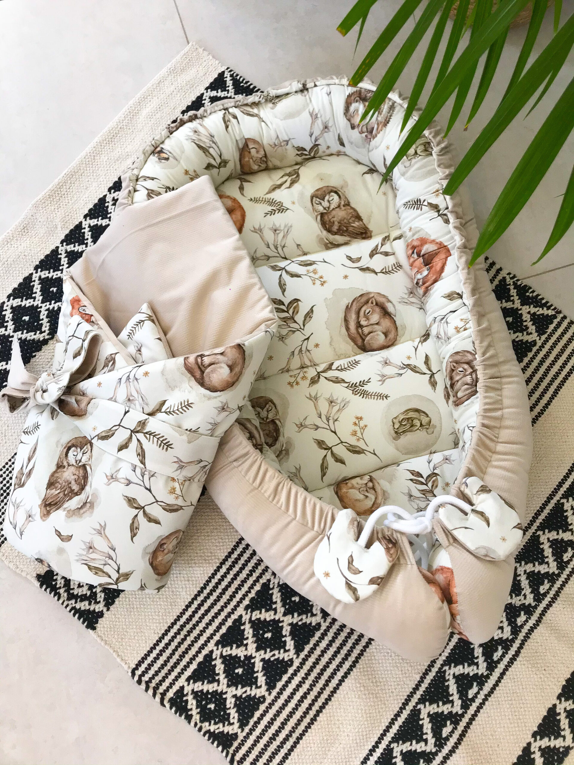 41379AD8-ECAE-4117-9D32-85A5CA1CF3CC Kokon śpiochy + velvet beż