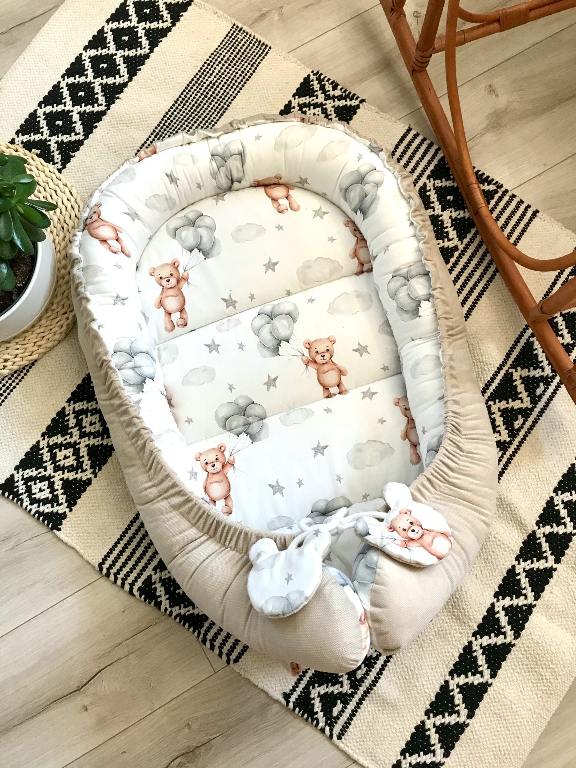 IMG_6578_jpg Kokon pluszowy miś + velvet beż